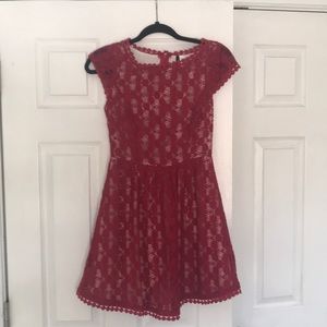 Kensie garnet dress